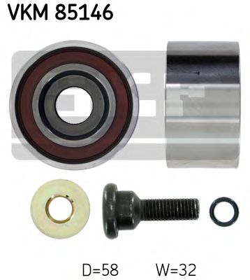 VKM 85146 SKF Обводний ролик1